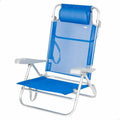 Gepolsterte Campingstuhl Aktive 72 x 63 x 21 cm Blau