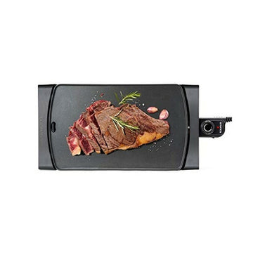 Glatte Grill-Palcha Taurus 968461 Schwarz 2600 W 1 Stück