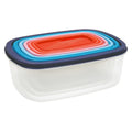 Set of lunch boxes Quid Habitat (7 pcs) Plastic