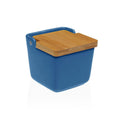 Salière avec couvercle Versa Bleu Céramique 8,8 x 8,5 x 8,8 cm