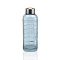 Water bottle Versa Blue Glass Aluminium 1 L 8,2 x 23,5 x 8,2 cm