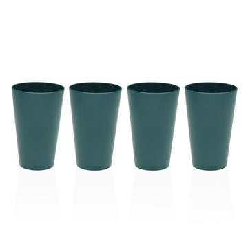 Pot for Kitchen Utensils Versa Polyethylene RPET 13,8 cm 4 Pieces