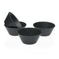 Pot for Kitchen Utensils Versa Polyethylene RPET 6,4 cm 4 Pieces