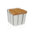 Salière avec couvercle Versa G-LINES Céramique 8,8 x 8,5 x 8,8 cm
