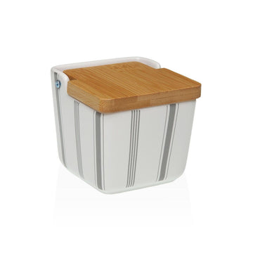 Salière avec couvercle Versa G-LINES Céramique 8,8 x 8,5 x 8,8 cm