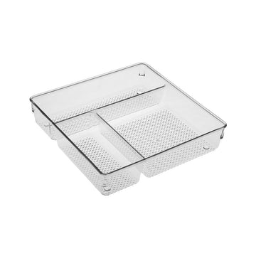 Range-couverts Versa Transparent Plastique 23,2 X 5,6 X 23,2 CM