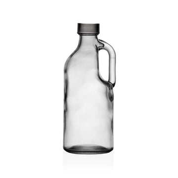 Water bottle Versa Transparent Glass Aluminium