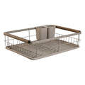 Draining Rack for Kitchen Sink Home ESPRIT Grey 44 x 32 x 13 cm
