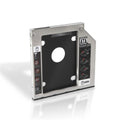 SATA Hard Drive Adapter (2.5 " or 7mm) NANOCABLE 10.99.0101 Black/Silver 2,5"