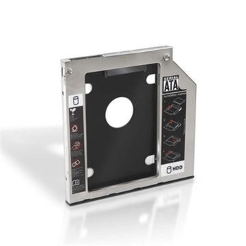 SATA Hard Drive Adapter (2.5 " or 7mm) NANOCABLE 10.99.0101 Black/Silver 2,5"