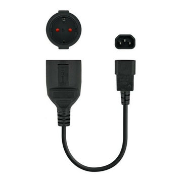 Cordon d'Alimentation C14 vers Schuko NANOCABLE 10.22.0901