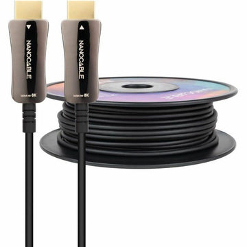 HDMI Cable NANOCABLE 10.15.2180 80 m Black