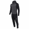 Tracksuit for Adults Joluvi Hood Ran Black Grey Men