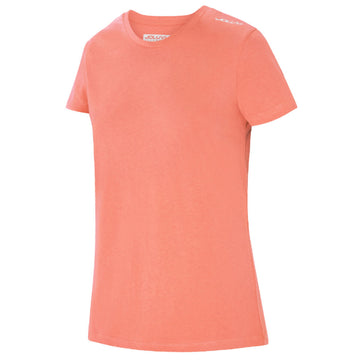 Damen Kurzarm-T-Shirt Joluvi Combed Cotton Orange