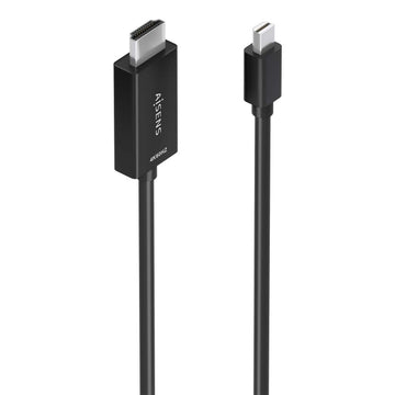 Adaptateur Mini Display Port vers HDMI Aisens A125-0886 Noir 1 m