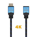 HDMI Cable Aisens A120-0453 Blue Black 2 m Extension