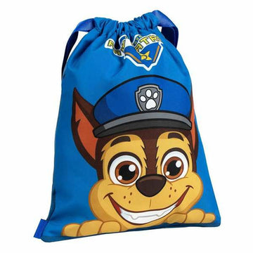 Rucksacktasche mit Bändern The Paw Patrol Blau 27 x 33 cm