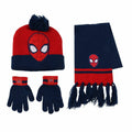 Mütze und Handschuhe Spider-Man Blau