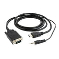 Adaptateur HDMI vers VGA GEMBIRD CC-DP-HDMI-5M Noir 5 m