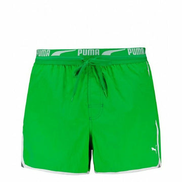 Men’s Bathing Costume Puma Track s Lime green