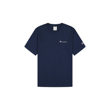 Herren Kurzarm-T-Shirt Champion CHAMPION SS TEE 220264 NNY Marineblau