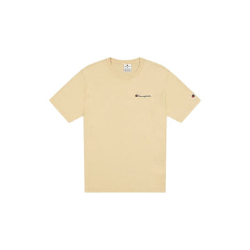 Herren Kurzarm-T-Shirt Champion CHAMPION SS TEE 220264 WKK Beige