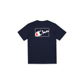 Herren Kurzarm-T-Shirt Champion CHAMPION SS TEE 220775 NNY Marineblau