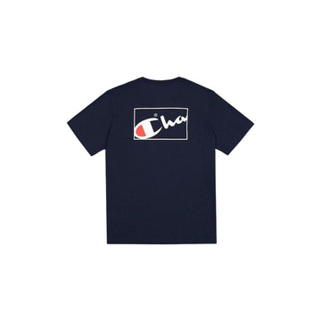 Herren Kurzarm-T-Shirt Champion CHAMPION SS TEE 220775 NNY Marineblau