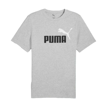 Men’s Short Sleeve T-Shirt Puma ESS 2 COLOR No. 1 Logo Tee C/O 684708 04 Grey