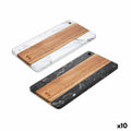 Planche à découper Quttin Marbre Acacia 15 x 30 cm (10 Unités)