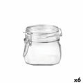 Glass Jar Bormioli Rocco Fido Transparent (6 Units)