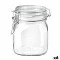 Glass Jar Bormioli Rocco Fido Transparent (6 Units)