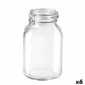 Glass Jar Bormioli Rocco Fido Transparent (6 Units)