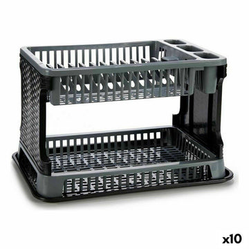 Drainer Grey Plastic 44,5 x 30,3 x 27 cm (10 Units)