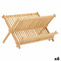 Draining Rack for Kitchen Sink Kinvara KT200046 Brown 48 x 38 x 27,5 cm (6 Units)
