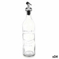 Cruet Vivalto YHP-SZ57A/TH12 Transparent Glass With relief 500 ml (24 Units)