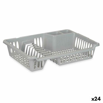 Égouttoir pour Évier Kinvara YMA04 1098 01 Argenté 40 x 8 x 29,5 cm (24 Unités)
