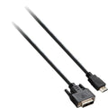HDMI auf DVI Verbindungskabel V7 V7E2HDMIDVID-02M Schwarz 2 m