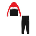Jogginghose für Erwachsene Champion Champion Full Zip Suit Schwarz Rot Herren