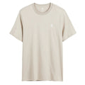Unisex Kurzarm-T-Shirt Converse Classic Fit Left Chest Star Chevron Beige