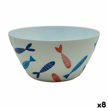 Salatschüssel La Mediterránea FISHER 25,5 x 13,5 cm (8 Stück)