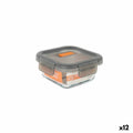 Lunchbox hermetisch MasterChef Grau Durchsichtig karriert 310 ml (12 Stück)