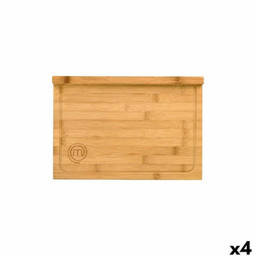 Planche à découper MasterChef ENCIMERA 38,5 x 26,5 x 1,5 cm + 2 cm (4 Unités)