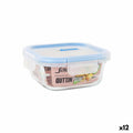Lunchbox hermetisch Quttin Boho Durchsichtig 550 ml (12 Stück)