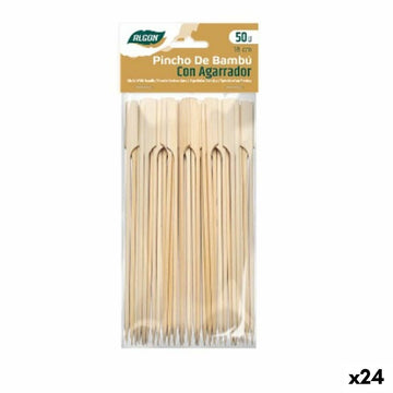 Brochette pour apéritif Algon Bambou 50 Pièces (24 Unités)