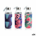 Water bottle Bewinner Glass 400 ml (24 Units)