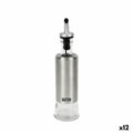 Ölfläschchen Quttin Durchsichtig Silberfarben Edelstahl 0,3 L (12 Stück)