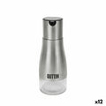 Ölfläschchen Quttin Durchsichtig Silberfarben Edelstahl 0,32 L (12 Stück)