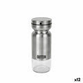 Ölfläschchen Quttin Durchsichtig Silberfarben Edelstahl 0,36 L (12 Stück)