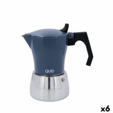 Cafetière Italienne Quid Baltic Blanc Métal 9 Tasses (6 Unités)